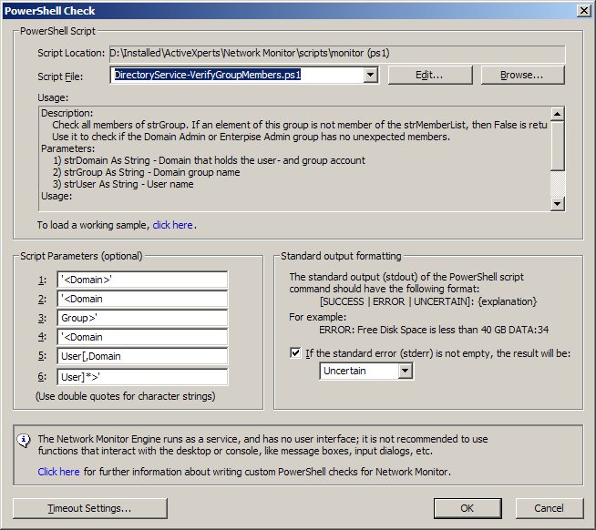 Powershell Verify Group Membership check