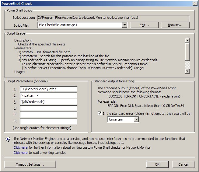 Powershell File Content check