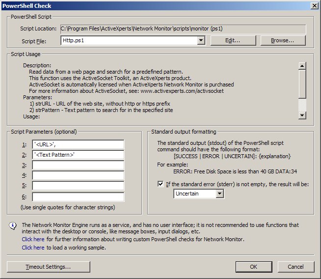 Powershell Http check