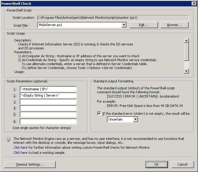 Powershell MsIisServer check