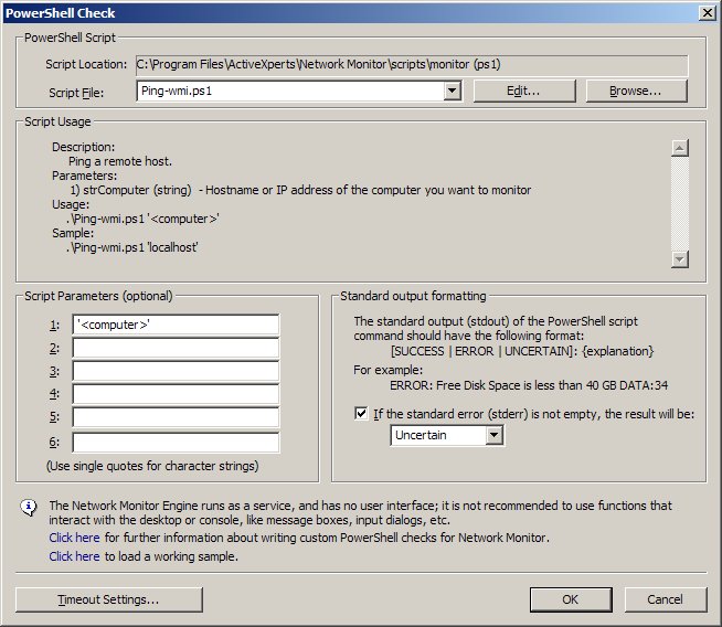 Powershell Ping-wmi check